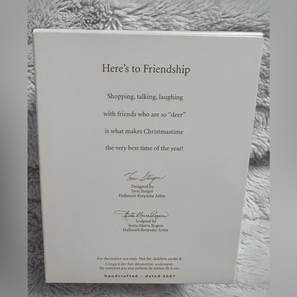 Hallmark Friendship Keepsake ornament - Picture 5 of 7